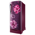 SAMSUNG Grande 192 Litres 3 Star Direct Cool Single Door Refrigerator with Base Stand Drawer (RR20A182YCR/HL, Camellia Purple)_4