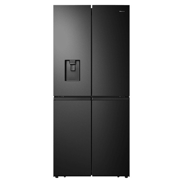 Hisense 507 Litres Frost Free French Door Refrigerator with Water Dispenser (RQ507N4SBVW, Premium Black)_1