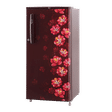 LG 190 Litres 1 Star Direct Cool Single Door Refrigerator with Stabilizer Free Operation (GL-B199OSJB.ASJZEB, Scarlet Jasmine)_4