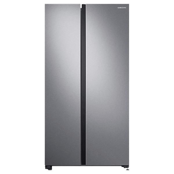 SAMSUNG 700 Litres Frost Free Side by Side Refrigerator with SpaceMax Technology (RS72R5011SL/TL, Real Stainless)_1