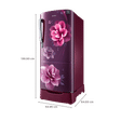 SAMSUNG 183 Litres 4 Star Direct Cool Single Door Refrigerator with Base Drawer (RR20C1824CR/HL, Camellia Purple)_3