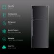LG 412 Litres 1 Star Frost Free Double Door Convertible Refrigerator with Smart Diagnosis (GL-T432AESR.DESZEB, Ebony Sheen)_2
