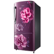 SAMSUNG 183 Litres 4 Star Direct Cool Single Door Refrigerator with Antibacterial Gasket (RR20C1724CR/HL, Camellia Purple)_4