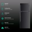 LG 446 Litres 1 Star Frost Free Double Door Convertible Refrigerator with Smart Diagnosis (GL-T502AESR.DESZEB, Ebony Sheen)_2
