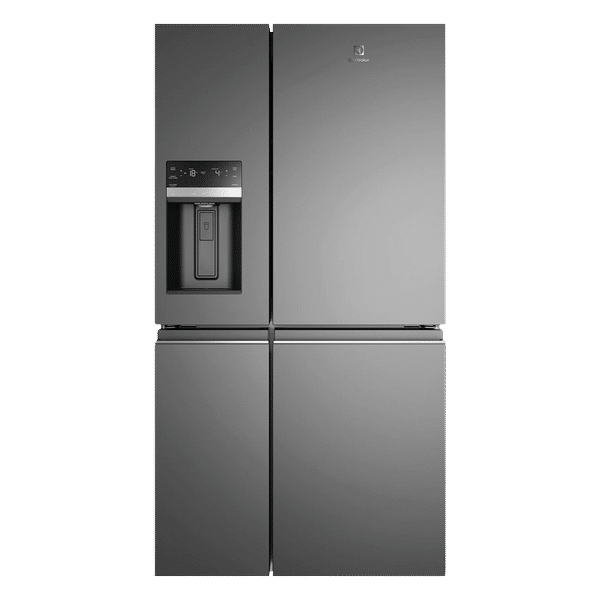 Electrolux UltimateTaste 900 680 Litres Frost Free French Door Refrigerator with Water Dispenser (EQE6879A-B NIN, Glossy Dark Grey)_1