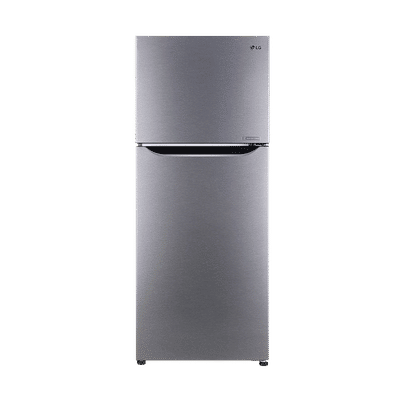 LG 242 Litres 2 Star Frost Free Double Door Refrigerator with Multi Air Flow (GL-N292DDSY, Dazzle Steel)