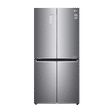 LG 594 Litres Frost Free Side by Side Door Smart Wi-Fi Enabled Refrigerator with Door Cooling Plus Technology (GC-B22FTLPL.APZQEB, Platinum Silver III)_1