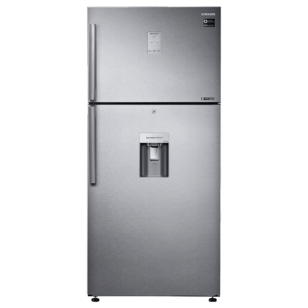 SAMSUNG 523 Litres 2 Star Frost Free Double Door Convertible Refrigerator with Water Dispenser (RT54K6558SL/TL, Real Stainless)_1