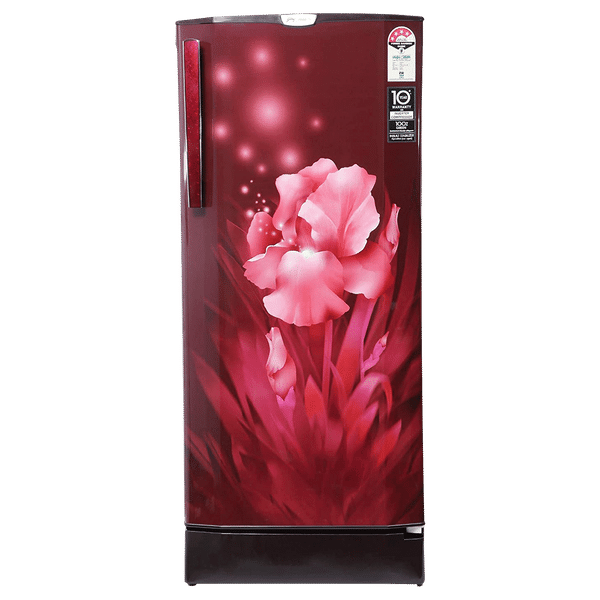 Godrej Edge Pro 210 Litres 4 Star Direct Cool Single Door Refrigerator with Anti Drip Chiller Technology (RD EDGE PRO 225D 43 TAI, Aqua Wine)_1