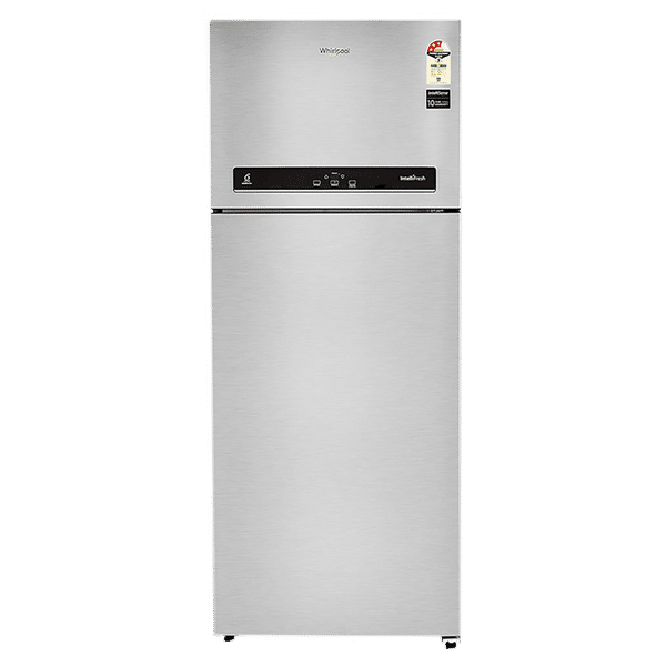 Whirlpool Intellifresh 465 Litres 3 Star Frost Free Double Door Convertible Refrigerator with AI Technology (IF CNV 480, Alpha Steel)_1