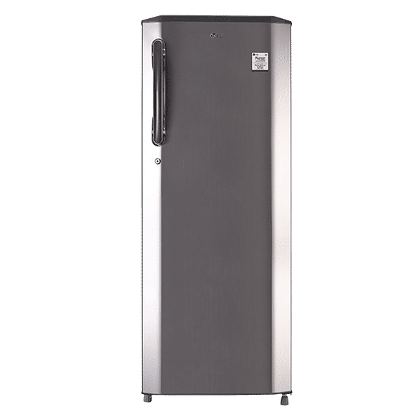 LG 270 Litres 3 Star Direct Cool Single Door Refrigerator with Stabilizer Free Operation (GL-B281BPZX.DPZZEB, Shiny Steel)_1