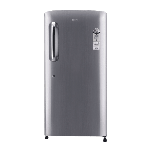 LG 205 Litres 4 Star Direct Cool Single Door Refrigerator with Stabilizer Free Operation (GL-B221APZY.DPZZEB, Shiny Steel)_1