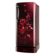 LG 190 Litres 3 Star Direct Cool Single Door Refrigerator with Stabilizer Free Operation (GL-D201ASED.BSEZEB, Scarlet Euphoria)_4