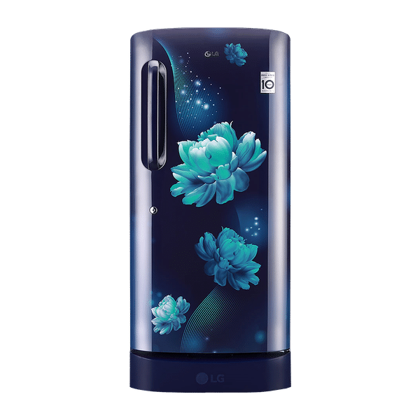 LG 215 Litres 4 Star Direct Cool Single Door Refrigerator with Stabilizer Free Operation (GL-D221ABCY.DBCZEB, Blue Charm)_1