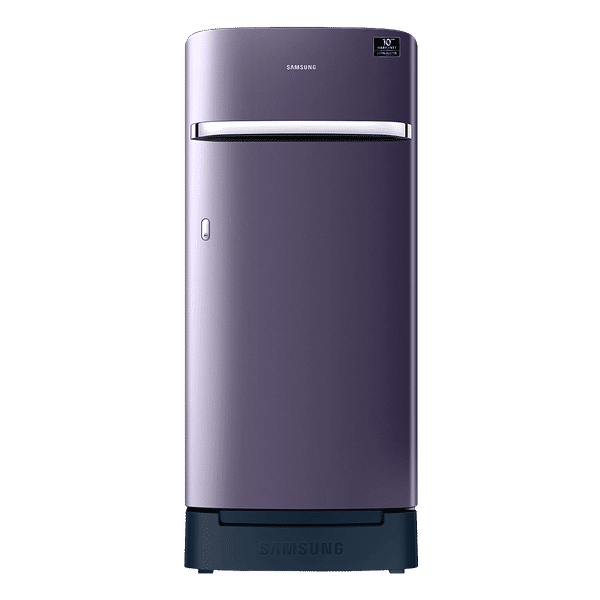 SAMSUNG 198 Liters 4 Star Direct Cool Single Door Refrigerator with Stabilizer Free Operation (RR21A2H2XUT/HL, Pebble Blue)_1