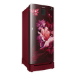 SAMSUNG 192 Liters 4 Star Direct Cool Single Door Refrigerator with Stabilizer Free Operation (RR21A2N2XRZ/HL, Midnight Blossom Red)_4