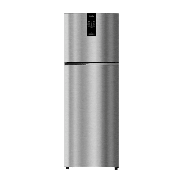 Whirlpool Intellifresh Pro 375 327 Litres 3 Star Frost Free Double Door Convertible Refrigerator with 6th Sense Technology (Grey)_1