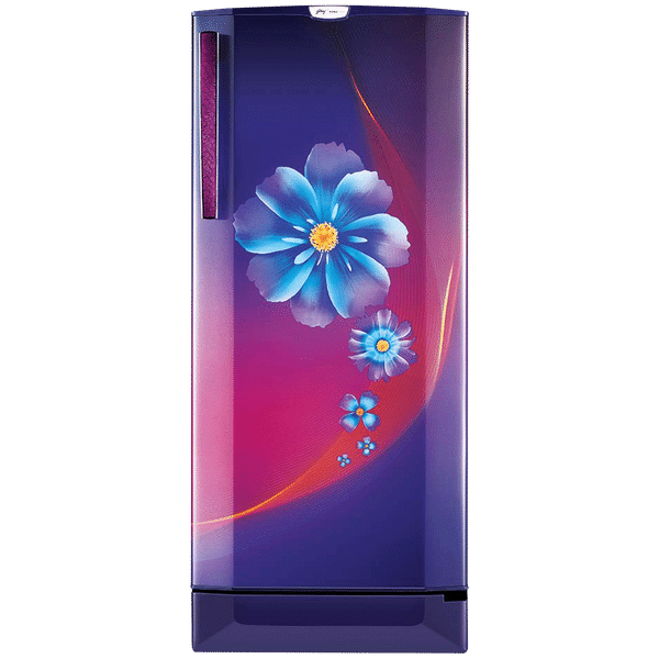Godrej Edge Pro 210 Litres 4 Star Direct Cool Single Door Refrigerator with Anti Drip Chiller Technology (RD EDGE PRO 225D 43 TDI, Ray Purple)_1
