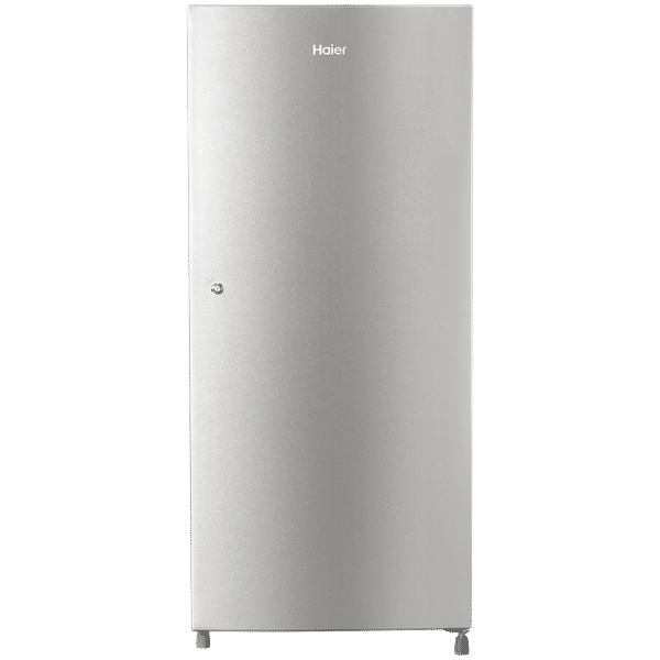 Haier 195 Litres 5 Star Direct Cool Single Door Refrigerator with Hour Icing Technology (HRD-1955CTS-E, Titanium Steel)_1