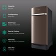 SAMSUNG 189 Litres 5 Star Direct Cool Single Door Refrigerator with Anti-Bacterial Gasket (RR21C2H25DX/HL, Luxe Brown)_2