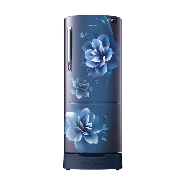 SAMSUNG 183 Litres 3 Star Direct Cool Single Door Refrigerator with Stabilizer Free Operation (RR20C2823CU/NL, Camellia Blue)_1