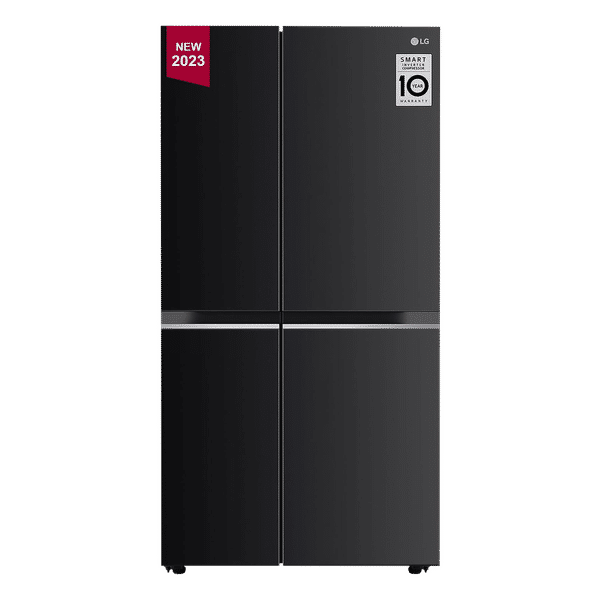 LG 655 Litres Side by Side Refrigerator with Smart Diagnosis (GL-B257EESX, Ebony Sheen)_1