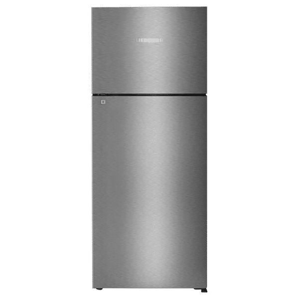 LIEBHERR 265 Litres 2 Star Frost Free Double Door Refrigerator with Central Power Cooling (TCGS 2610, Grey Steel)_1