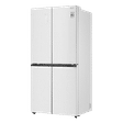 LG 595 Litres Frost Free French Door Smart Wi-Fi Enabled Refrigerator with Hygiene Fresh Plus (GC-M22FAGPL.ALWQEB, Linen White)_4