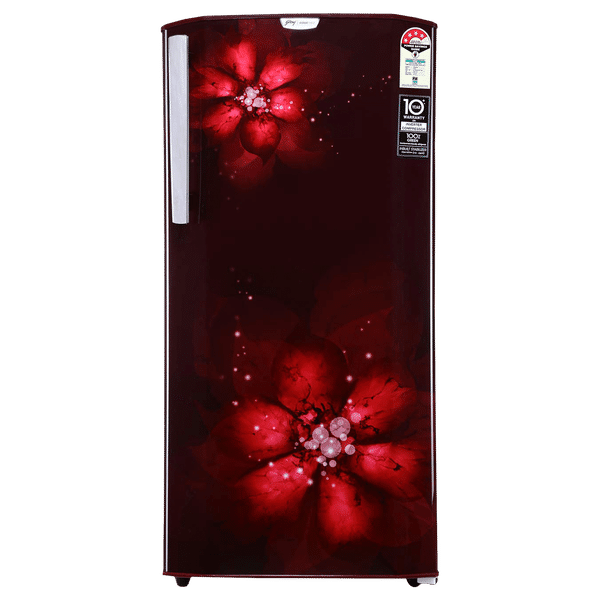 Godrej Edge Neo 192 Litres 4 Star Direct Cool Single Door Refrigerator with Turbo Cooling Technology (RD EDGE NEO 207D 43 THI, Zen Wine)_1
