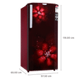 Godrej Edge Neo 192 Litres 5 Star Direct Cool Single Door Refrigerator with Uniform Cooling Technology (RD EDGE NEO 207E 53 THI, Zen Wine)_3