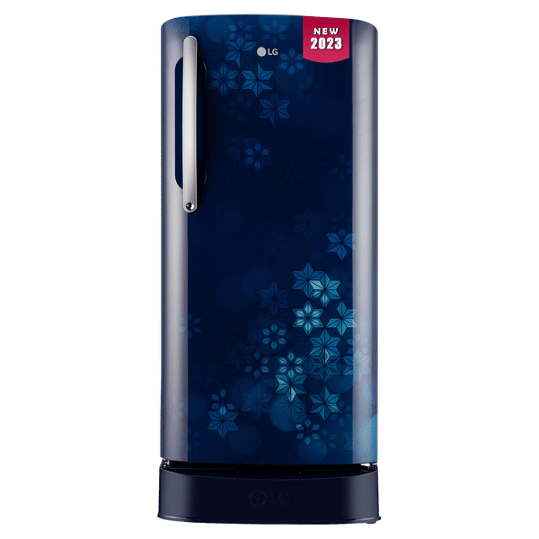 LG 204 Litres 5 Star Star Direct Cool Single Door Refrigerator with Antibacterial Gasket (GL-D211HBQZ, Blue Quartz)_1