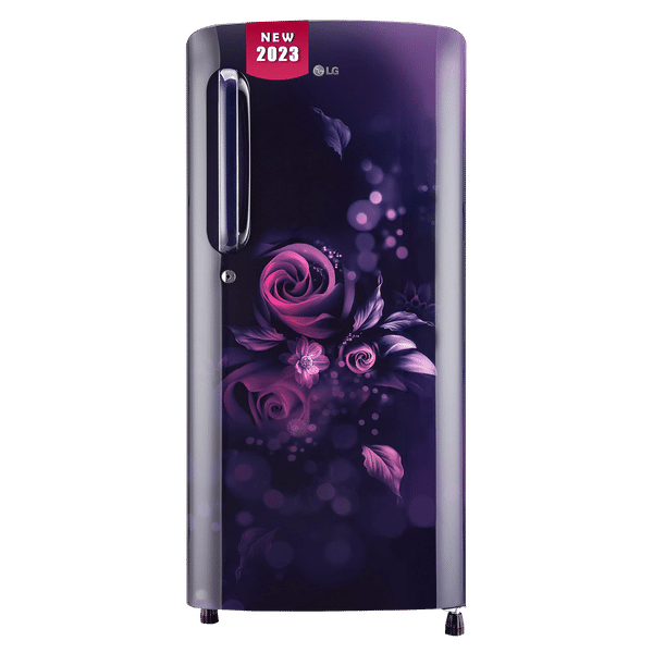 LG 190 Litres 3 Star Direct Cool Single Door Refrigerator with Stabilizer Free Operation (GL-B201ABED.ABEZEB, Blue Euphoria)_1