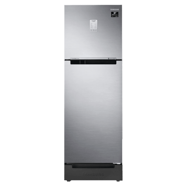 SAMSUNG 253 Litres 2 Star Frost Free Double Door Convertible Refrigerator with Base Stand Drawer (RT28T3822S8/HL, Elegant Inox)_1