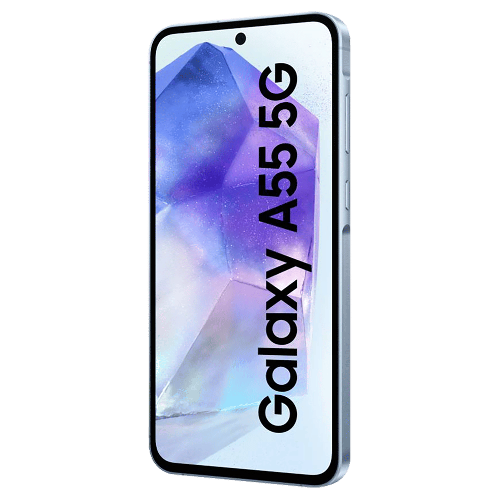 Buy SAMSUNG Galaxy A55 5G (8GB RAM, 128GB, Awesome Iceblue) Online – Croma