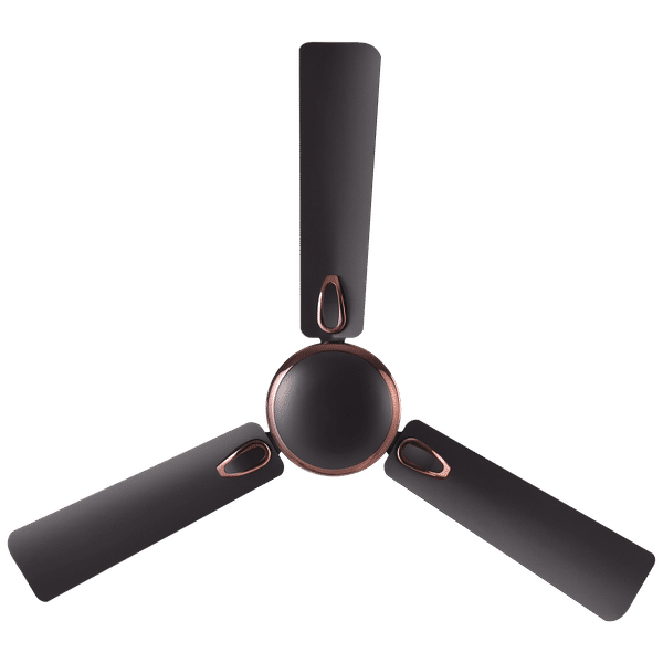 Croma Semi Deco 120cm Sweep 3 Blade Ceiling Fan (400 RPM, CRSFSD1CFB247705, Dark Coffee)_1