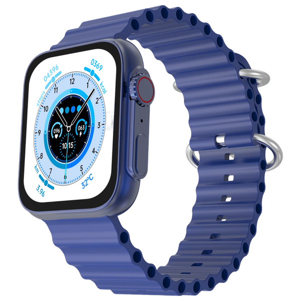 FIRE-BOLTT Supernova Smartwatch with Bluetooth Calling (45.2mm AMOLED Display, IP67 Water Resistant, Blue Strap)_1