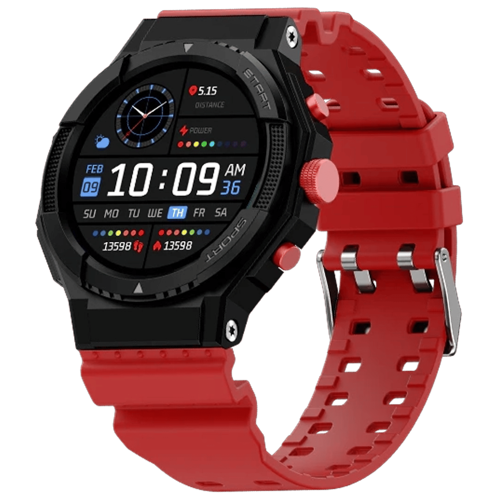 Buy FIRE-BOLTT Quest Smartwatch with Bluetooth Calling (35.3mm HD ...