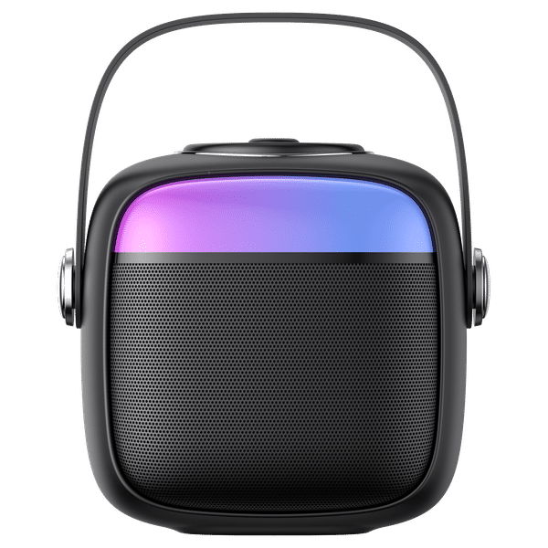 Croma CRSP005BPE301503 5W Portable Bluetooth Speaker (Ambient LED Light, Mono Channel, Black)_1