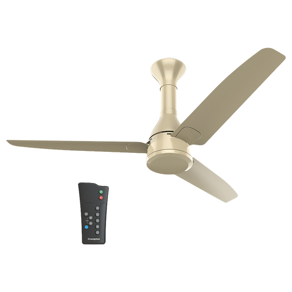 Crompton Energion Roverr 120cm Sweep 3 Blade Ceiling Fan (ActivBLDC Technology, CFENROV48CPGLDAD5S, Champagne Gold)_1