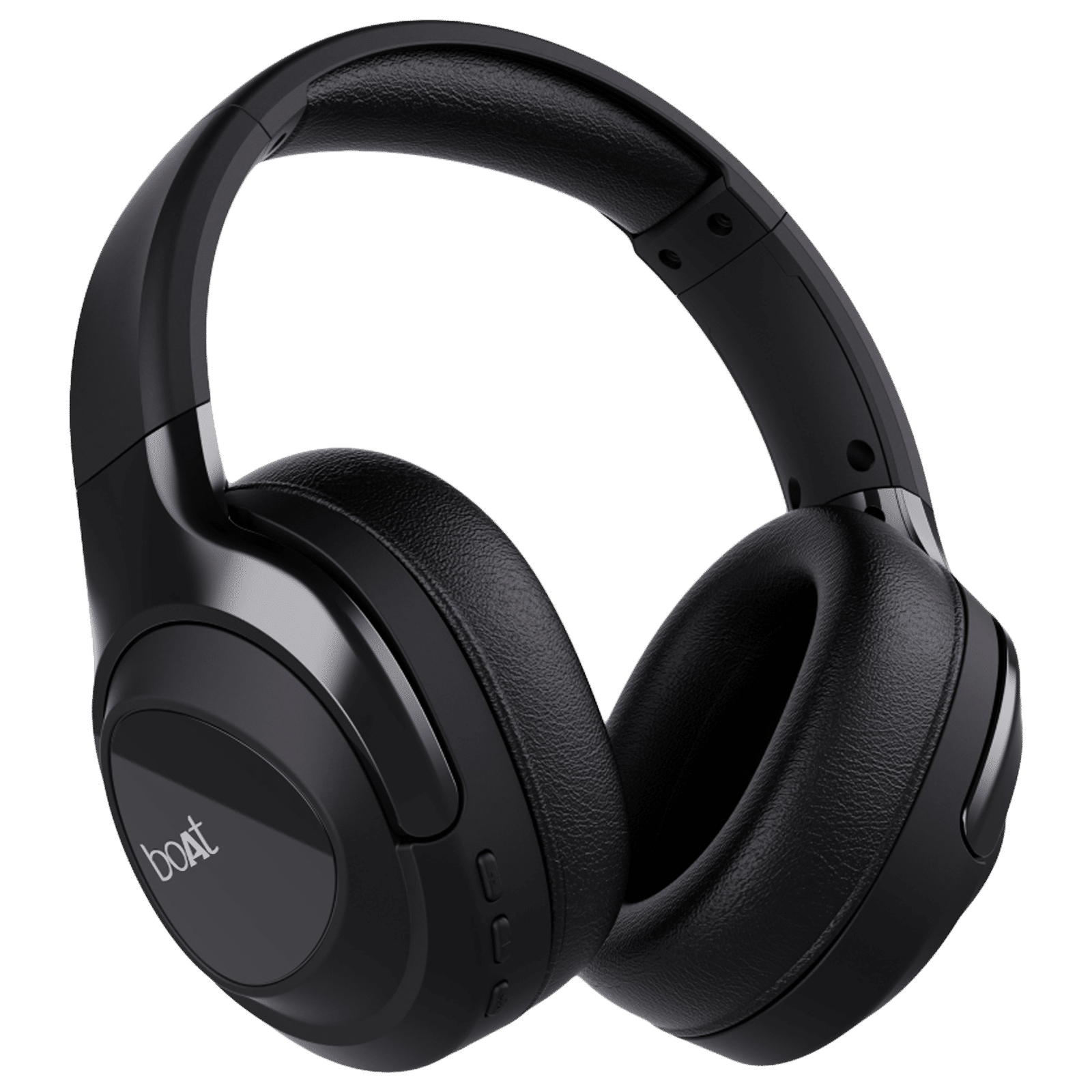 boAt Nirvana Eutopia Bluetooth Headphone with Mic (Upto 20 Hours Playback, Over Ear, Primia Black)