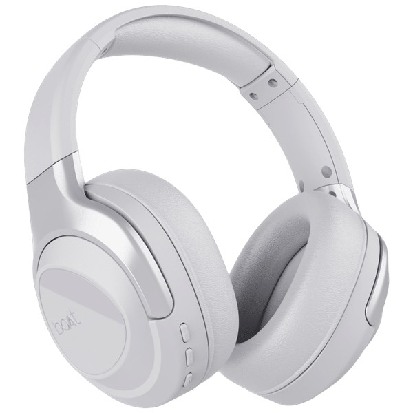 boAt Nirvana Eutopia Bluetooth Headset with Mic (Upto 20 Hours Playback, Over Ear, Primia White)_1