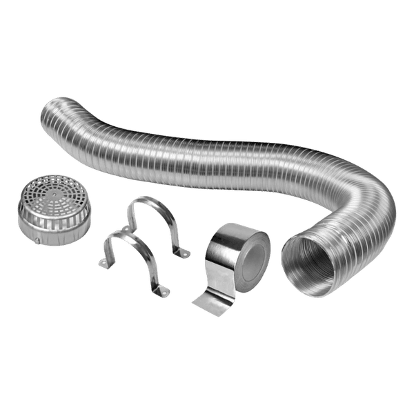 Croma AG1301 Chimney Accessories (Aluminum Body, CRSG10FCIA315301, Silver)_1