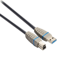 Bandridge BCL5101 PVC 1 Meter USB 3.0 (Type-A) to USB 3.0 (Type-B) Data Transfer USB Cable (Upto 5 Gbps Data Transfer, Blue)_4