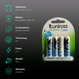 uniross Fratelli 1500 mAh Alkaline AA Rechargeable Battery (Pack Of 4)_2