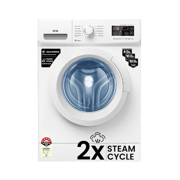 IFB 7 kg 5 Star Fully Automatic Front Load Washing Machine (Neo Diva VXS 7010, Crescent Moon Drum, White)_1