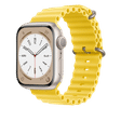 Muvtech Active Silicon Strap for Apple iWatch (42mm / 44mm / 45mm / 49mm) (Yellow)_1