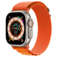 Muvtech Ace Loop Nylon Strap for Apple iWatch (42mm / 44mm / 45mm / 49mm) (Orange)_1