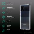 spigen Liquid Crystal Glitter TPU Back Cover for SAMSUNG Galaxy M42 5G, A42 5G (Air Cushion Technology, Crystal Clear)_2