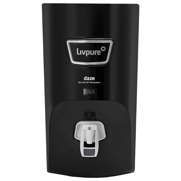 Livpure Daze 7L RO + UV + UF Water Purifier with Super Sediment Filter (Black)_1