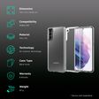 spigen Thin Fit Polycarbonate & TPU Back Cover for SAMSUNG Galaxy S21 (Air Cushion Technology, Crystal Clear)_2